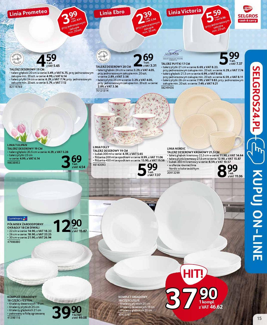 Gazetka promocyjna Selgros str. 15