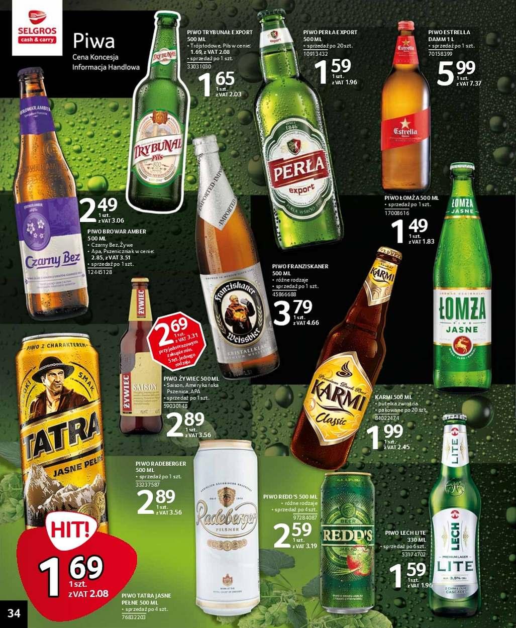 Gazetka promocyjna Selgros str. 34