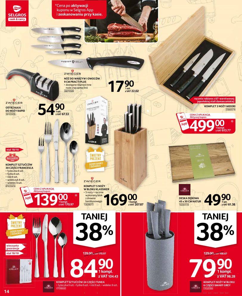 Gazetka promocyjna Selgros str. 14