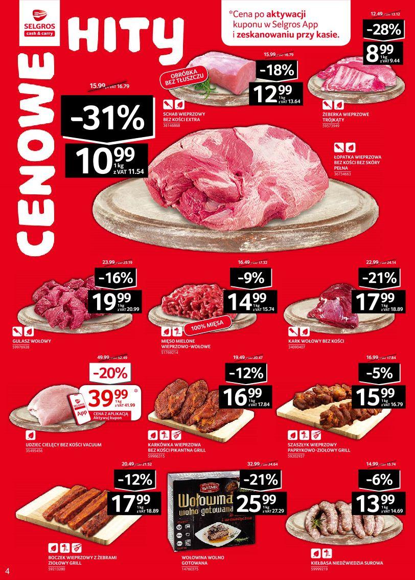 Gazetka promocyjna Selgros str. 4