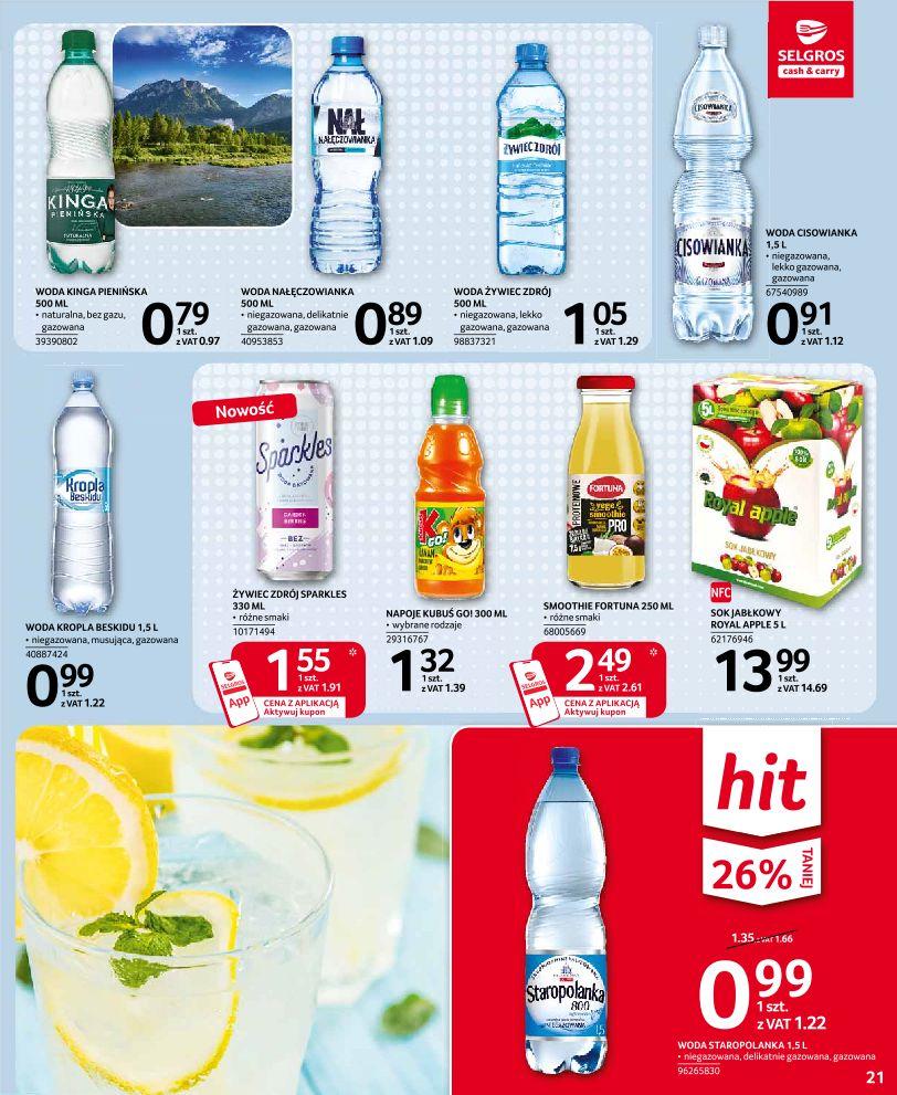 Gazetka promocyjna Selgros str. 21