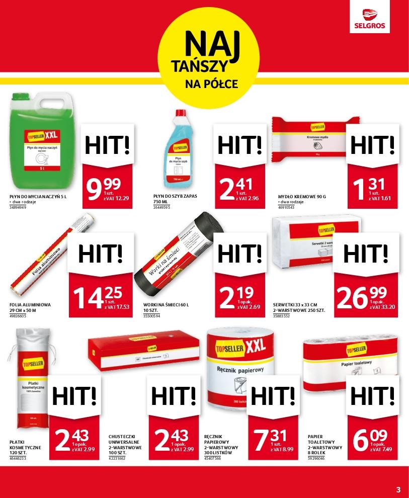 Gazetka promocyjna Selgros str. 3