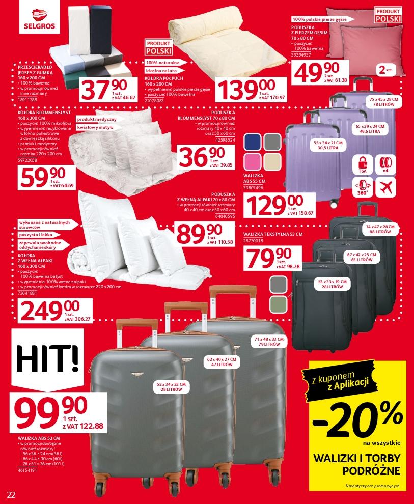 Gazetka promocyjna Selgros str. 22