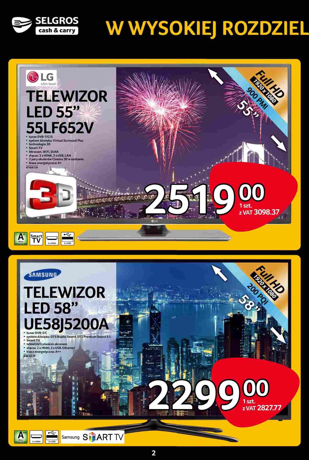 Gazetka promocyjna Selgros str. 2