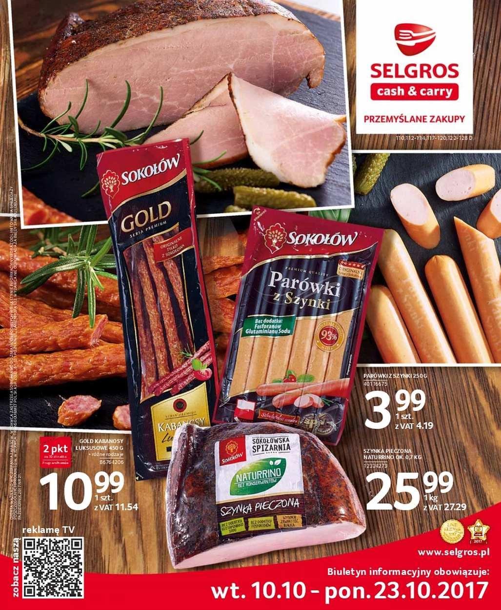 Gazetka promocyjna Selgros str. 1