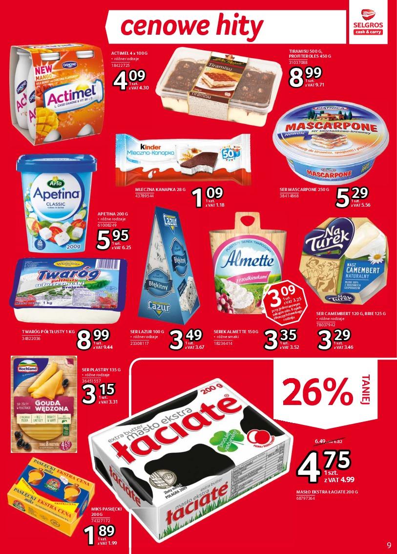 Gazetka promocyjna Selgros str. 9