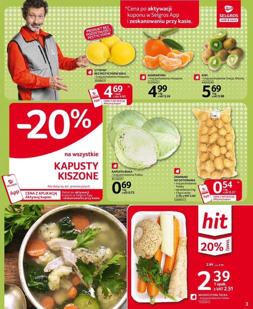Gazetka promocyjna Selgros str. 3