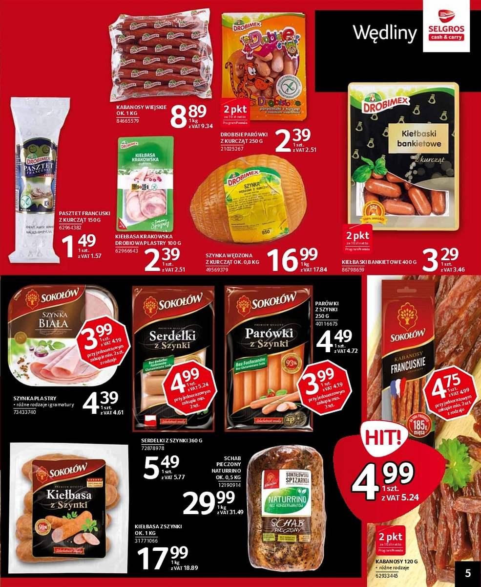 Gazetka promocyjna Selgros str. 5