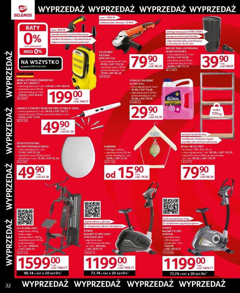 Gazetka promocyjna Selgros str. 32