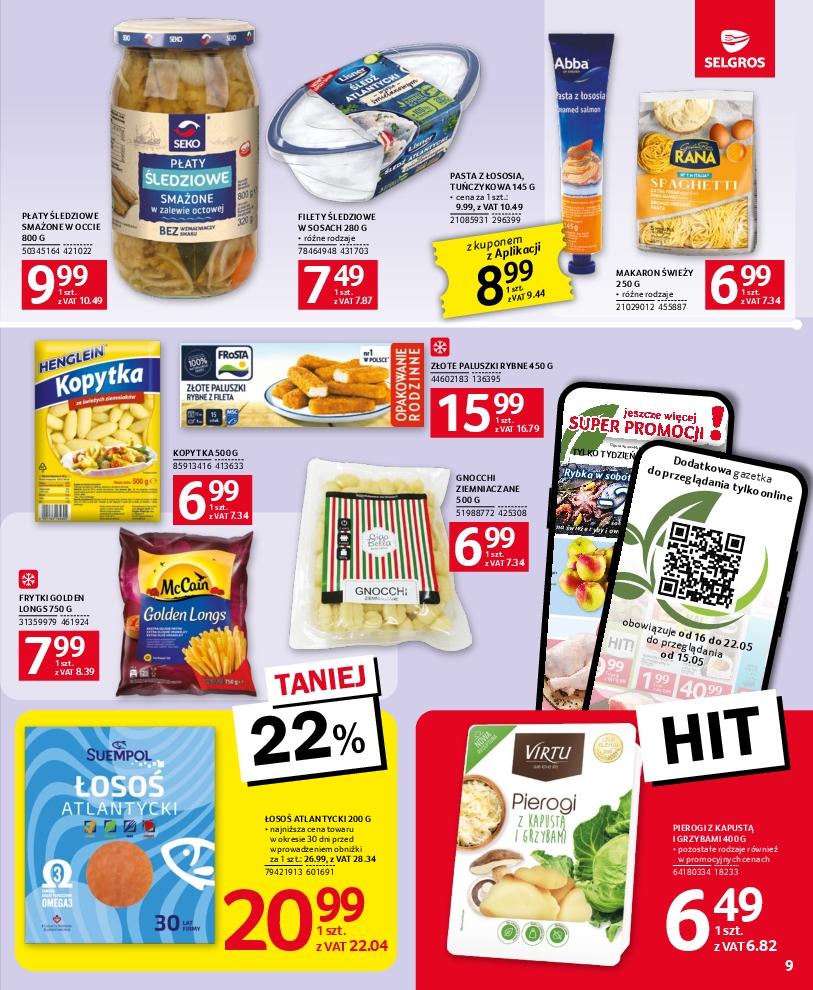 Gazetka promocyjna Selgros str. 9