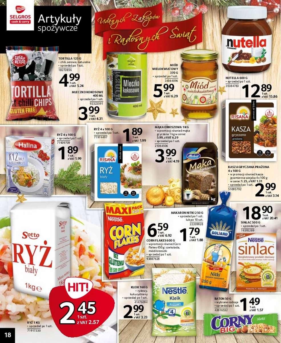 Gazetka promocyjna Selgros str. 18