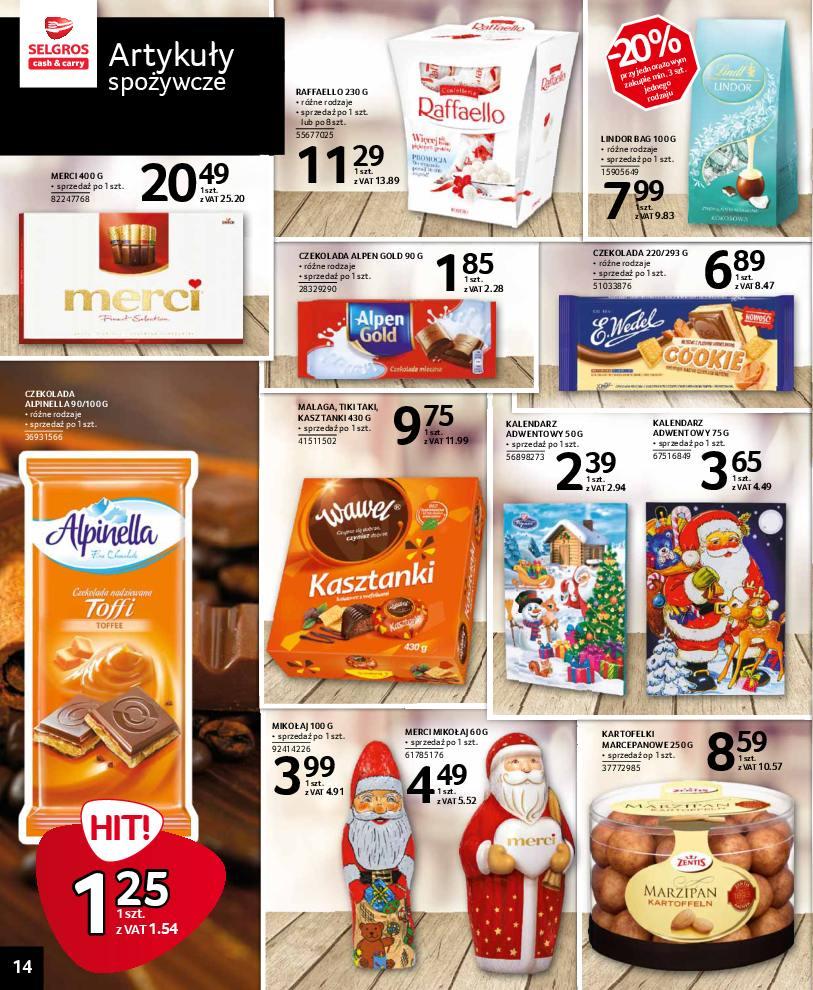 Gazetka promocyjna Selgros str. 14