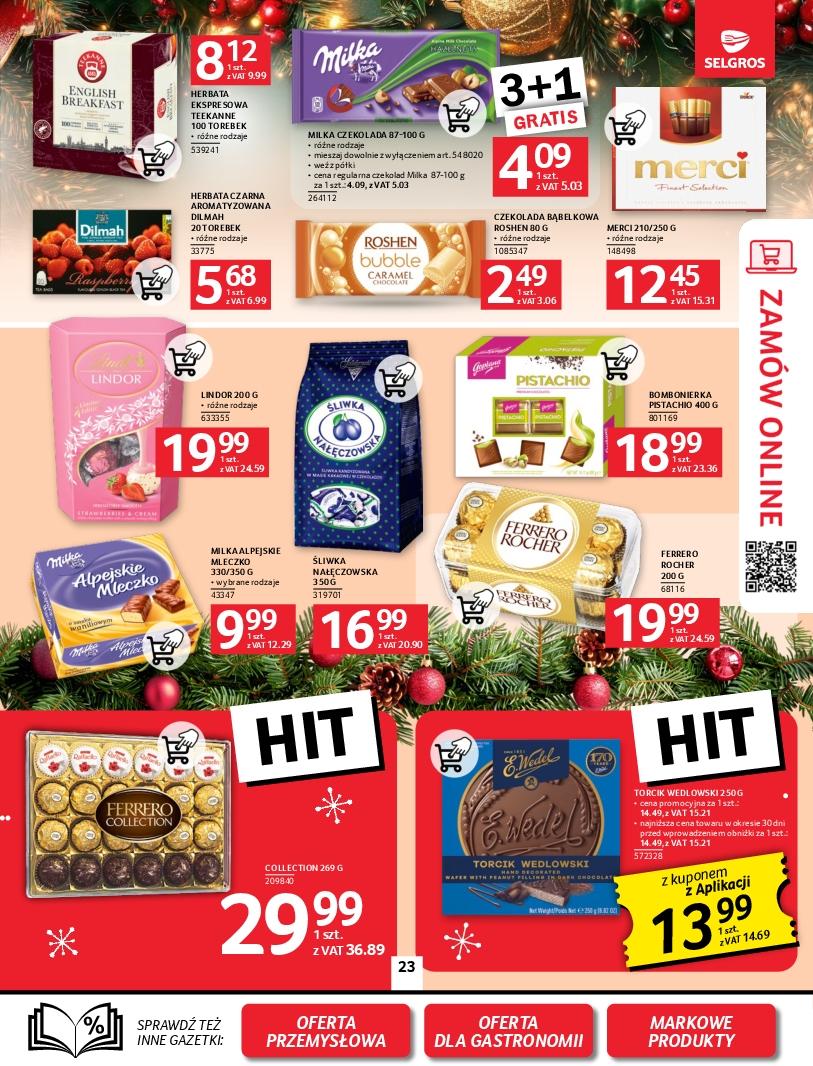 Gazetka promocyjna Selgros str. 23