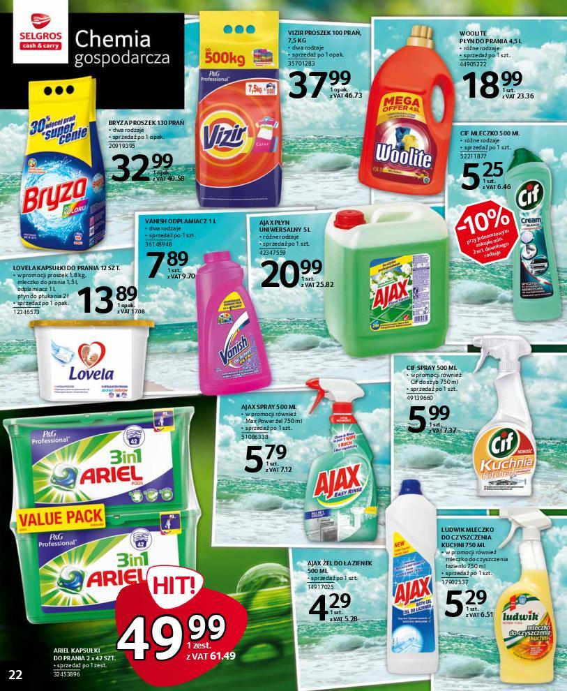 Gazetka promocyjna Selgros str. 22