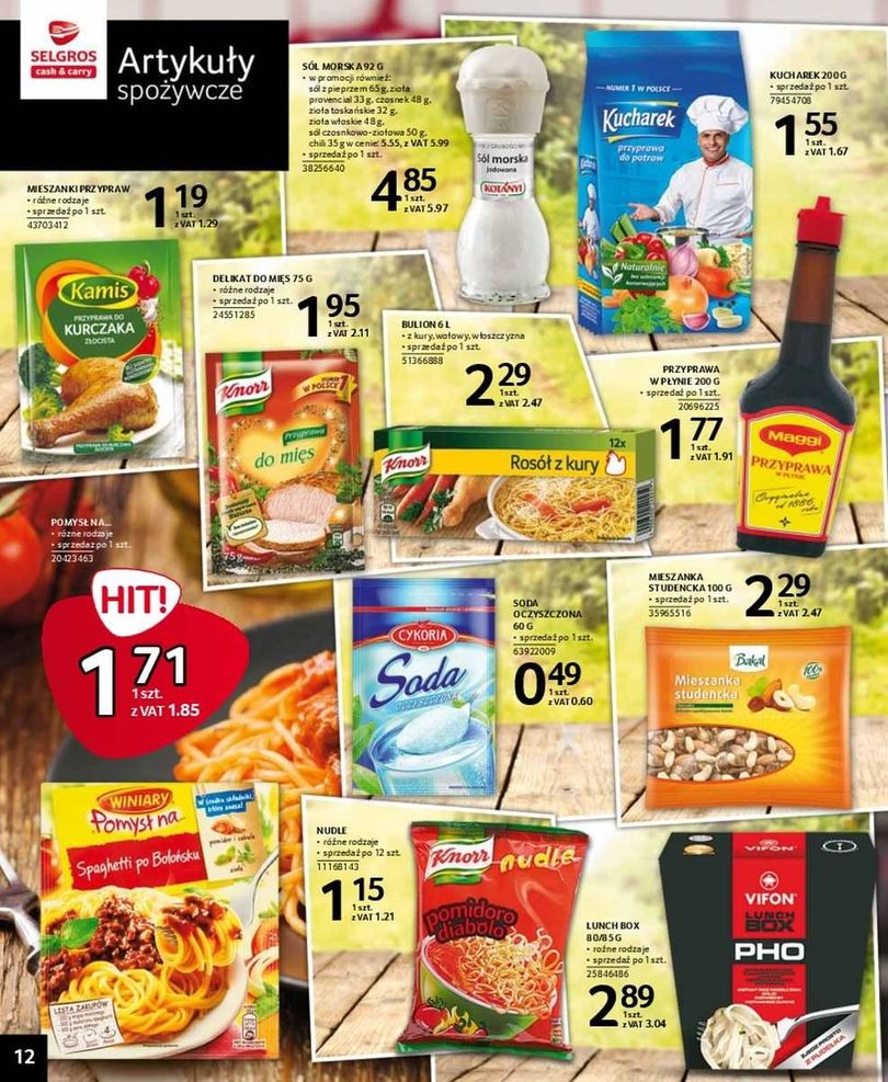 Gazetka promocyjna Selgros str. 12