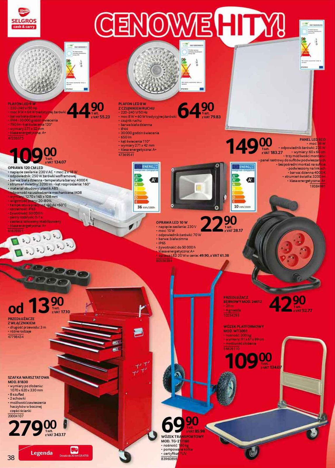 Gazetka promocyjna Selgros str. 38