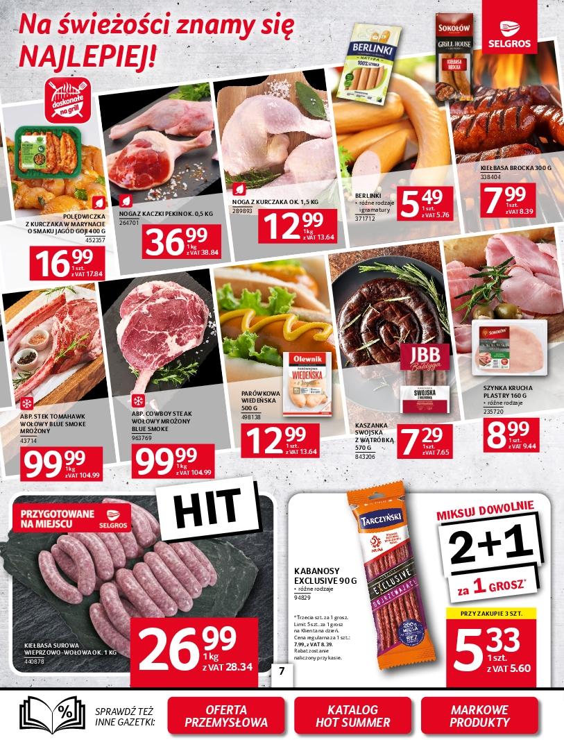 Gazetka promocyjna Selgros str. 7
