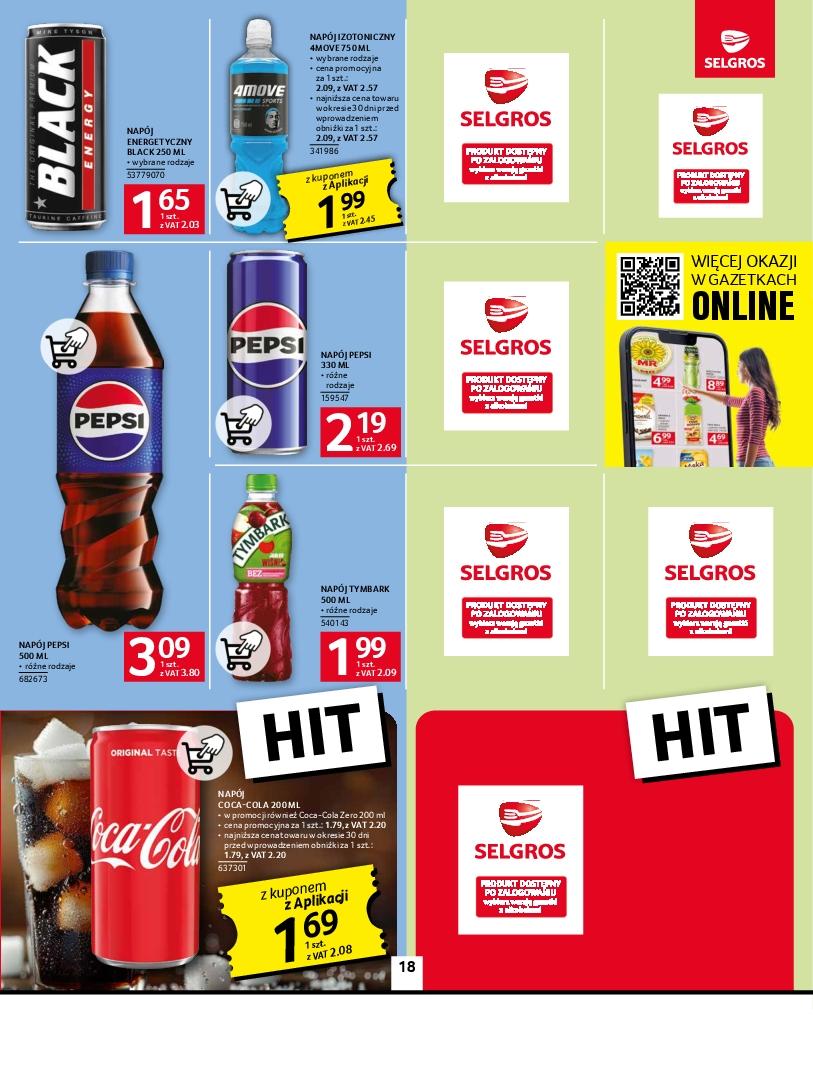Gazetka promocyjna Selgros str. 18