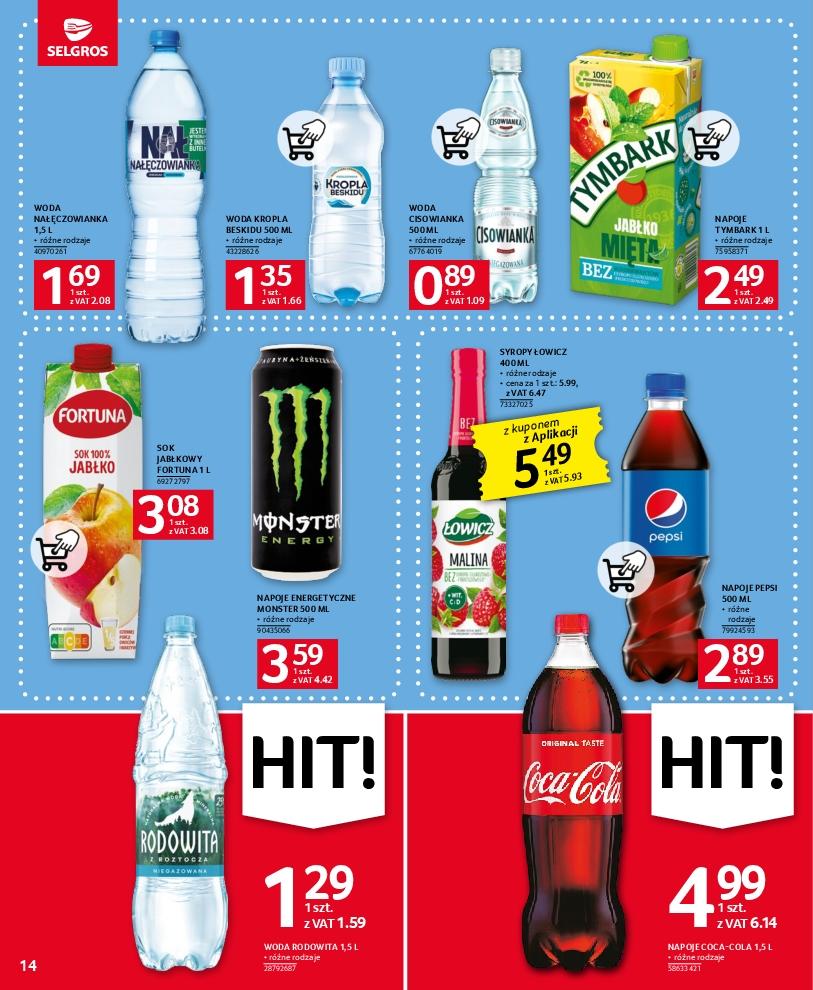 Gazetka promocyjna Selgros str. 14
