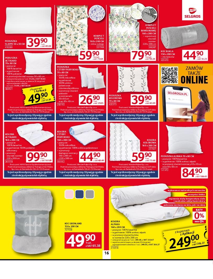 Gazetka promocyjna Selgros str. 16