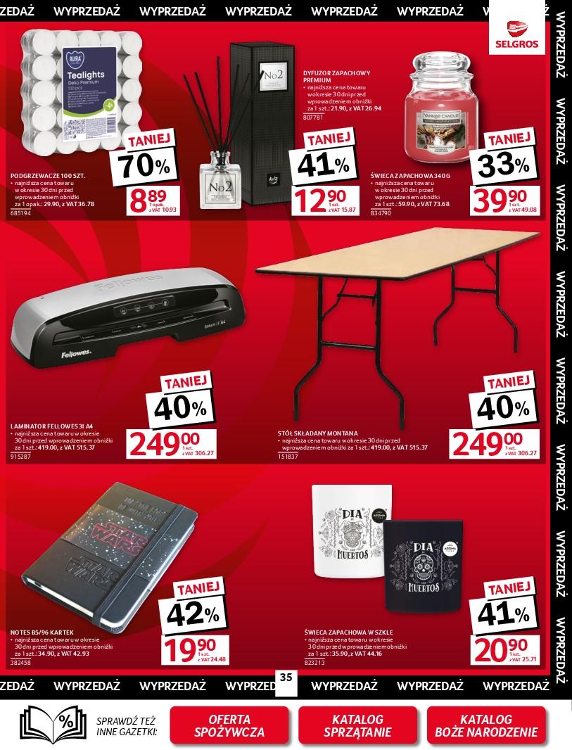 Gazetka promocyjna Selgros str. 37