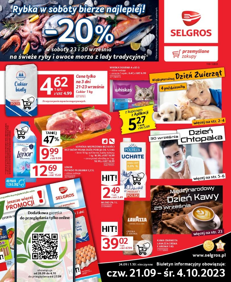 Gazetka promocyjna Selgros str. 1