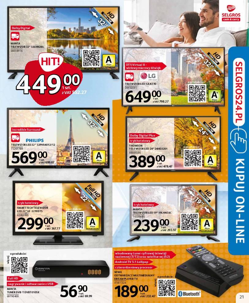 Gazetka promocyjna Selgros str. 21