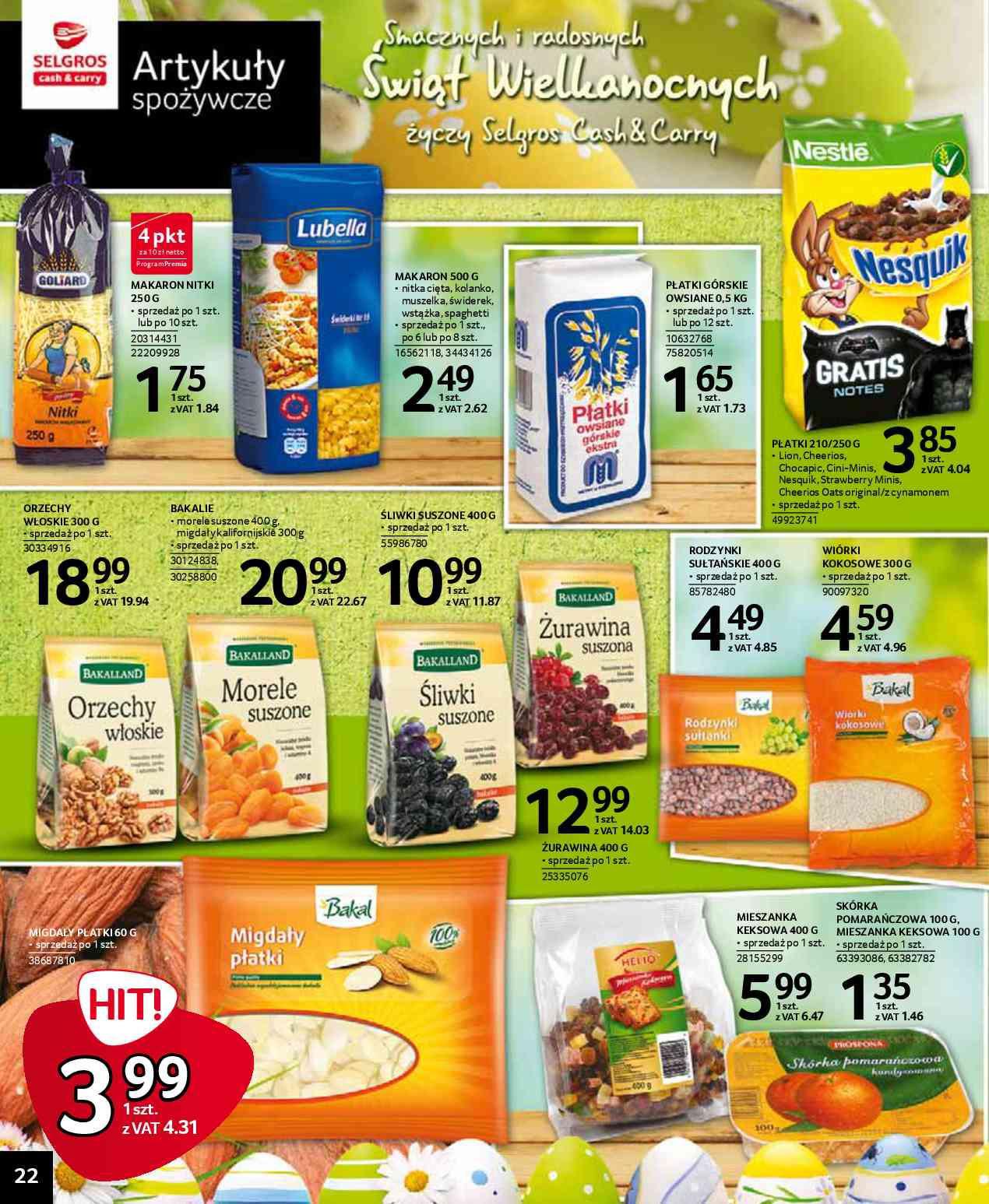 Gazetka promocyjna Selgros str. 22