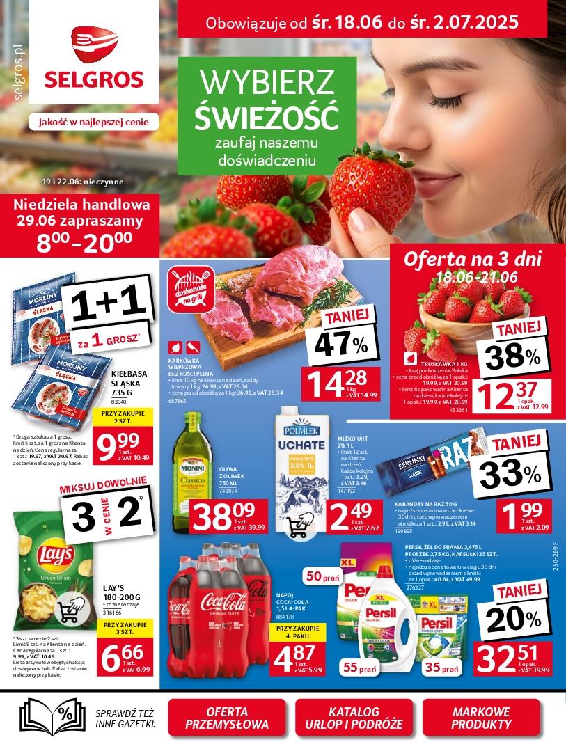 Gazetka promocyjna Selgros str. 1