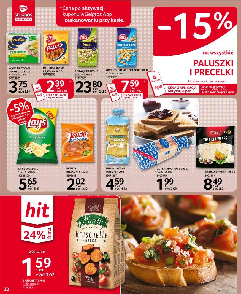Gazetka promocyjna Selgros str. 22