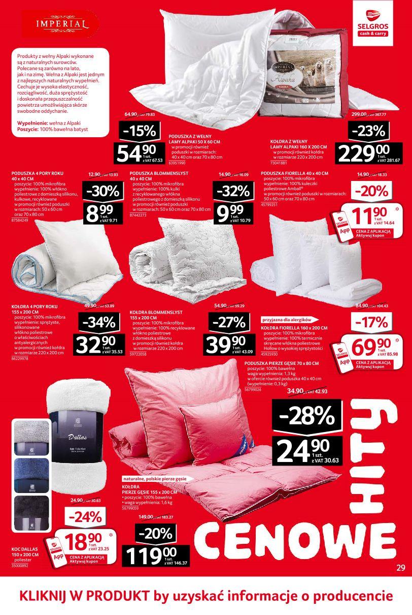 Gazetka promocyjna Selgros str. 29