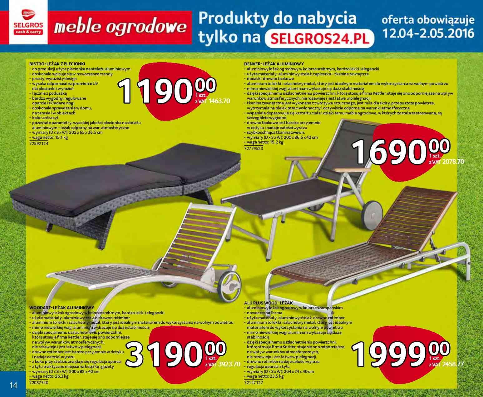 Gazetka promocyjna Selgros str. 14