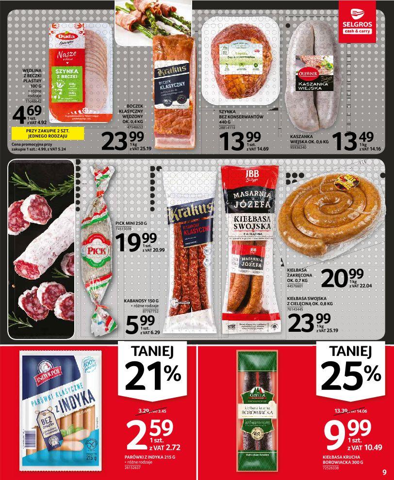 Gazetka promocyjna Selgros str. 9