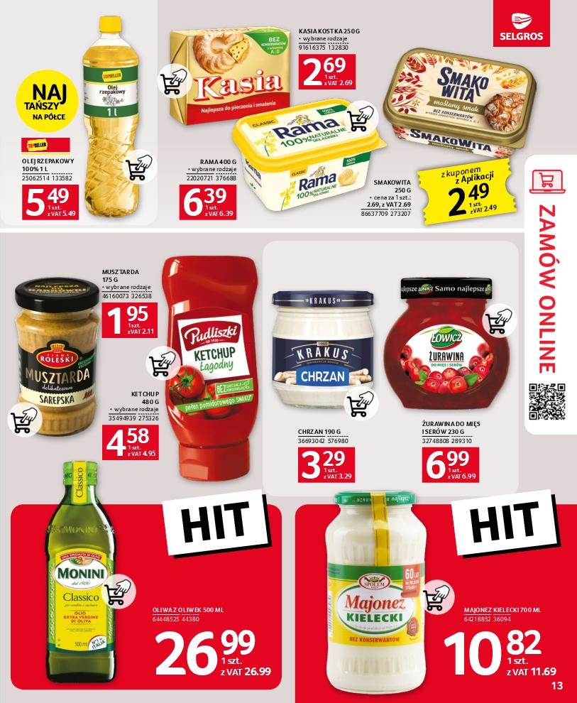 Gazetka promocyjna Selgros str. 13