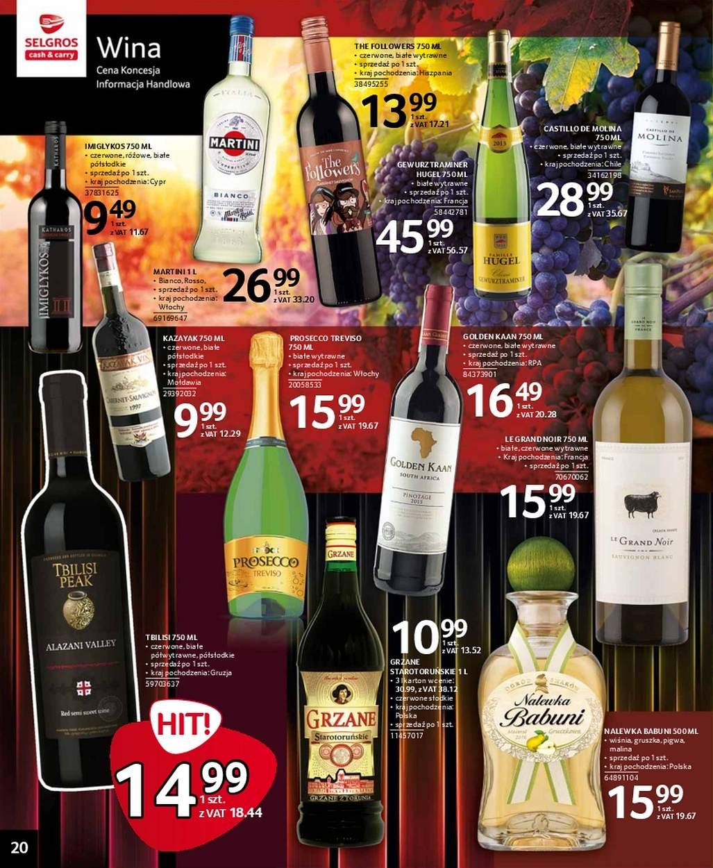 Gazetka promocyjna Selgros str. 20