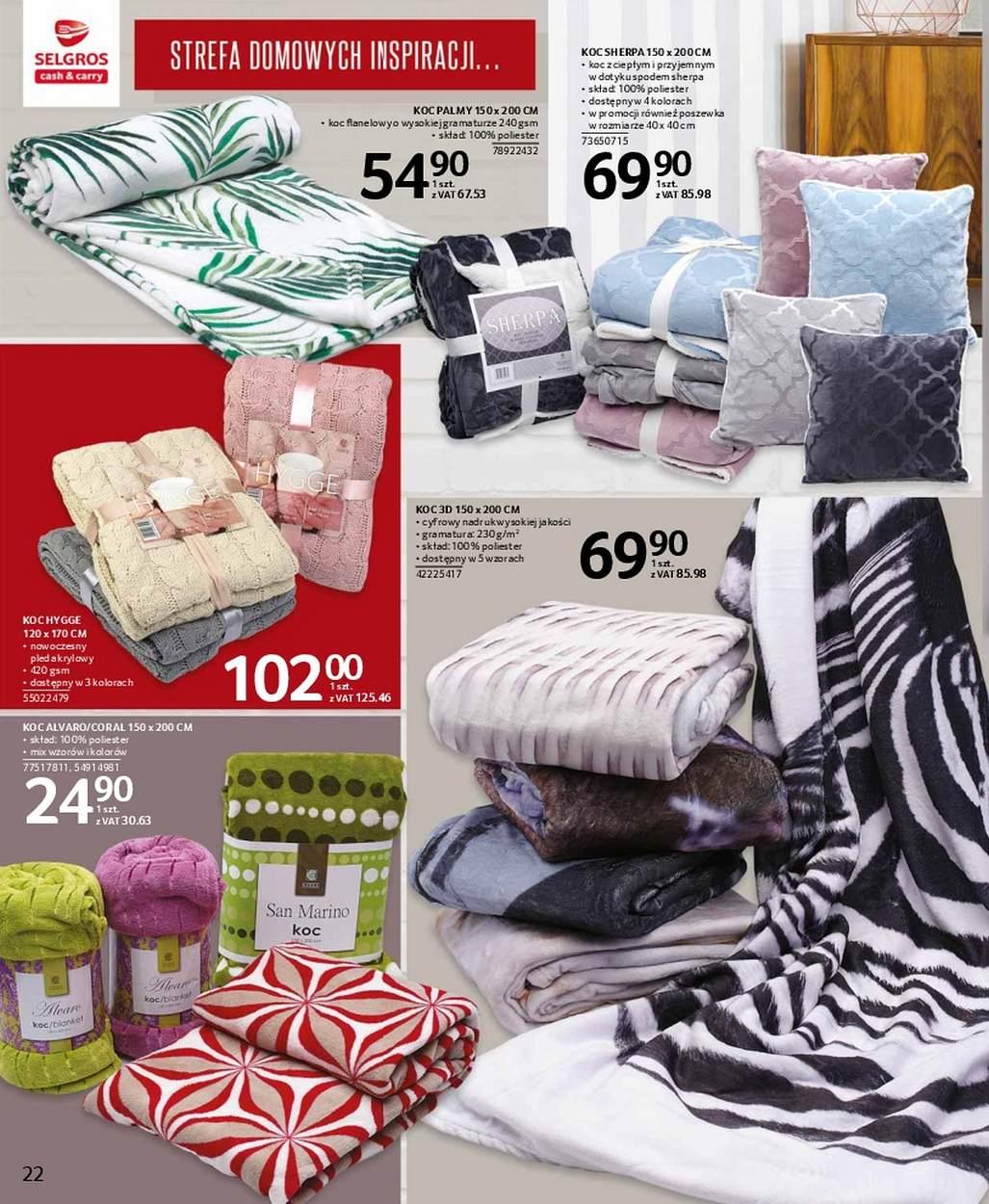Gazetka promocyjna Selgros str. 22