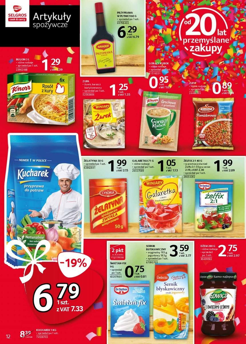 Gazetka promocyjna Selgros str. 12