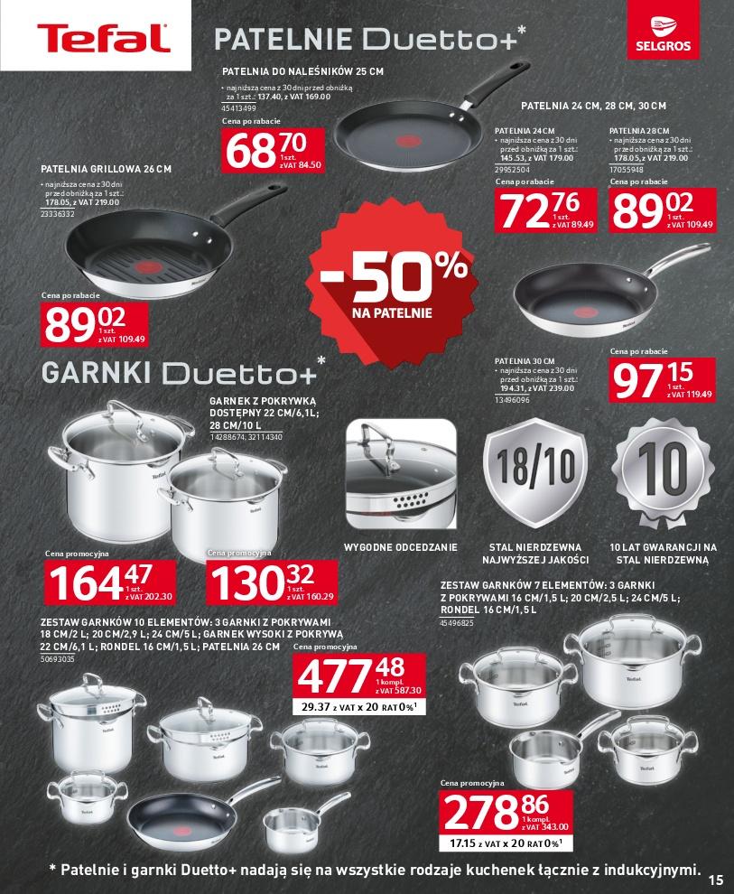 Gazetka promocyjna Selgros str. 15