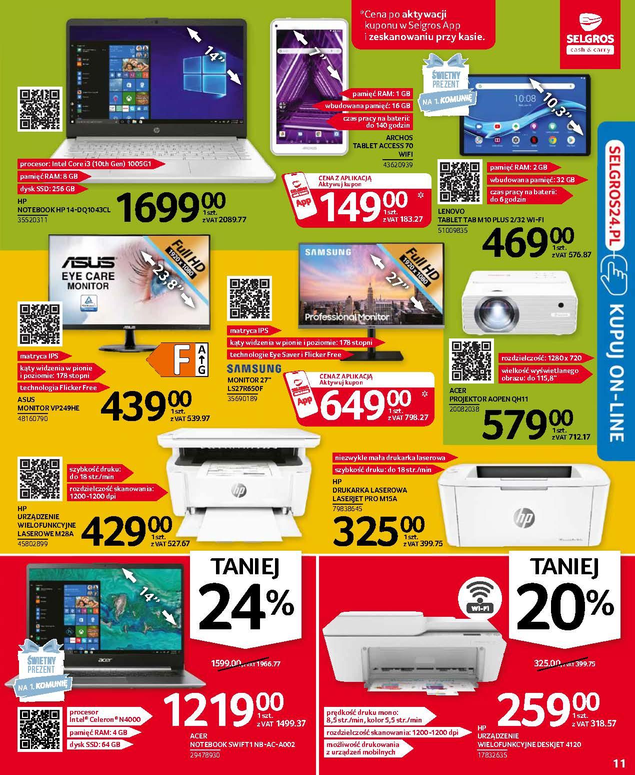 Gazetka promocyjna Selgros str. 11