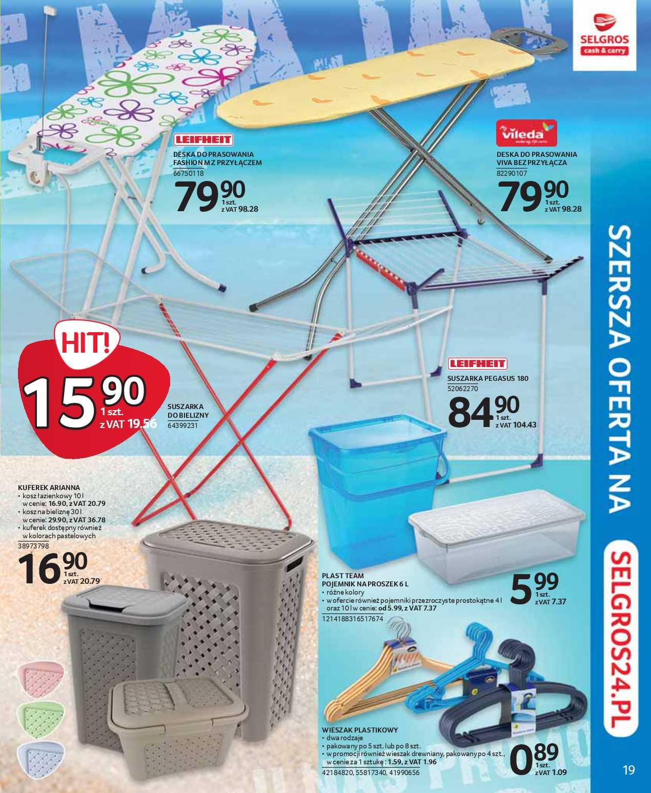 Gazetka promocyjna Selgros str. 19