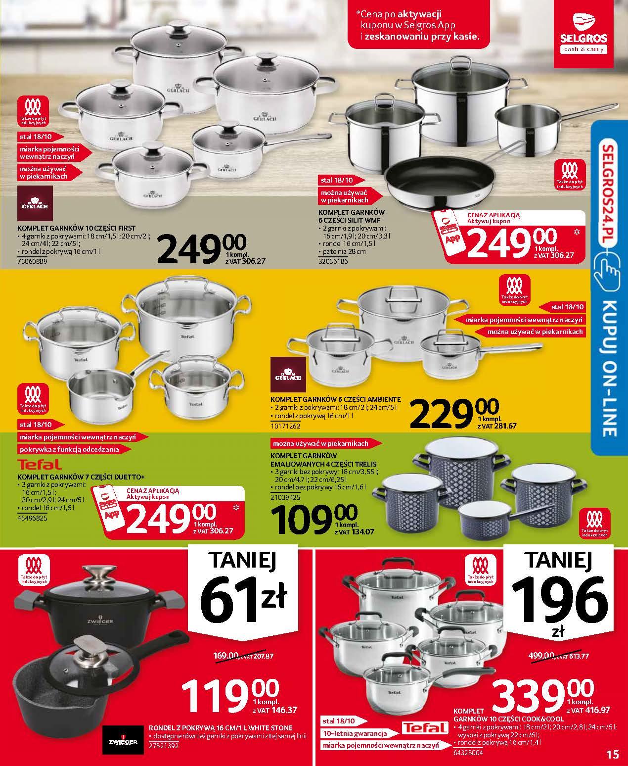 Gazetka promocyjna Selgros str. 15