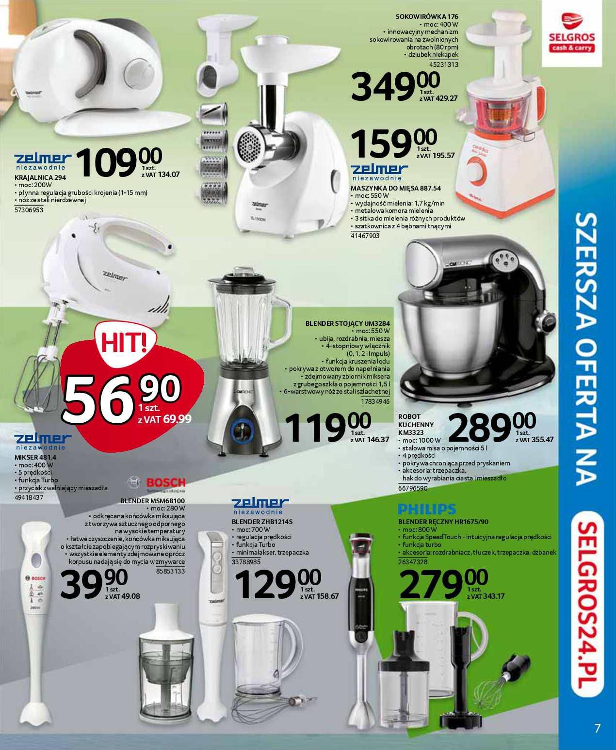 Gazetka promocyjna Selgros str. 7