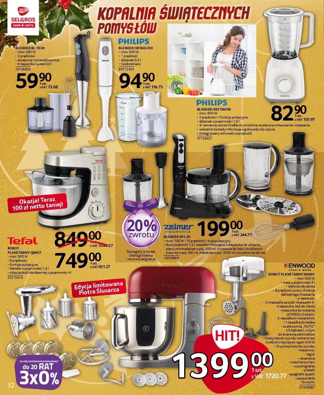 Gazetka promocyjna Selgros str. 32