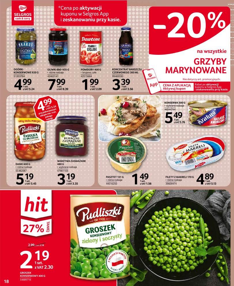 Gazetka promocyjna Selgros str. 18