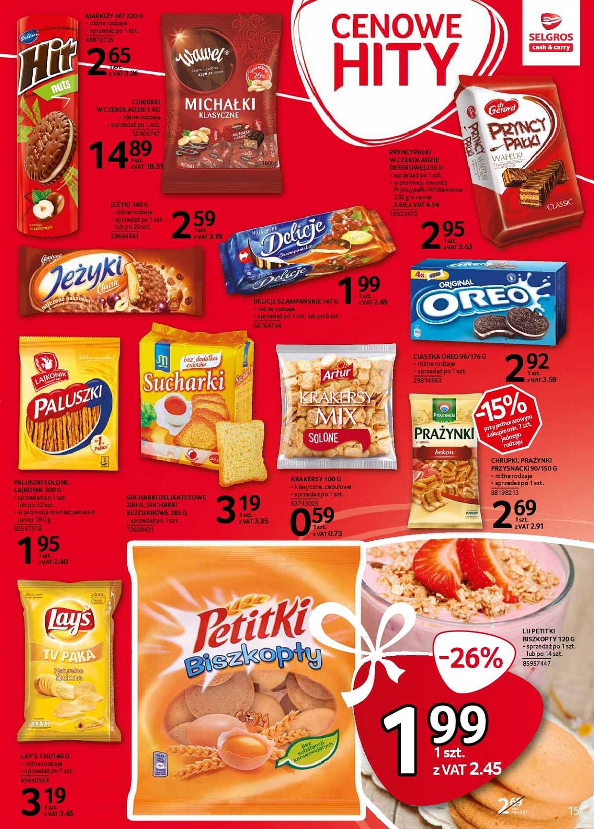 Gazetka promocyjna Selgros str. 15