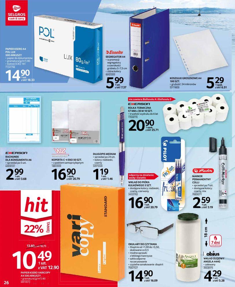 Gazetka promocyjna Selgros str. 26
