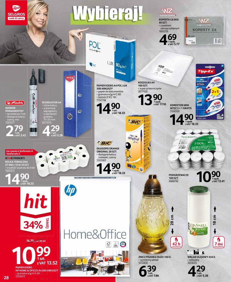 Gazetka promocyjna Selgros str. 28