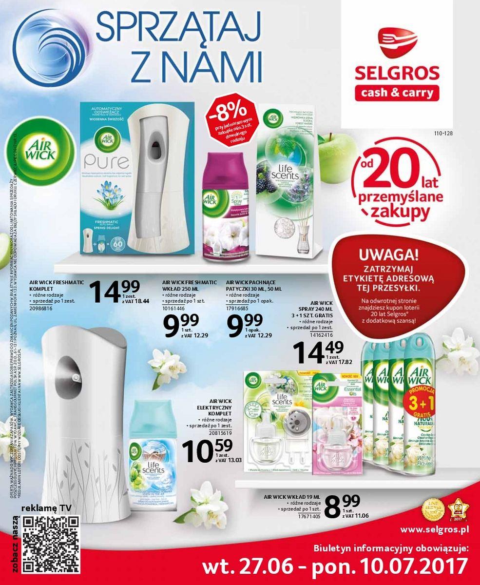 Gazetka promocyjna Selgros str. 1