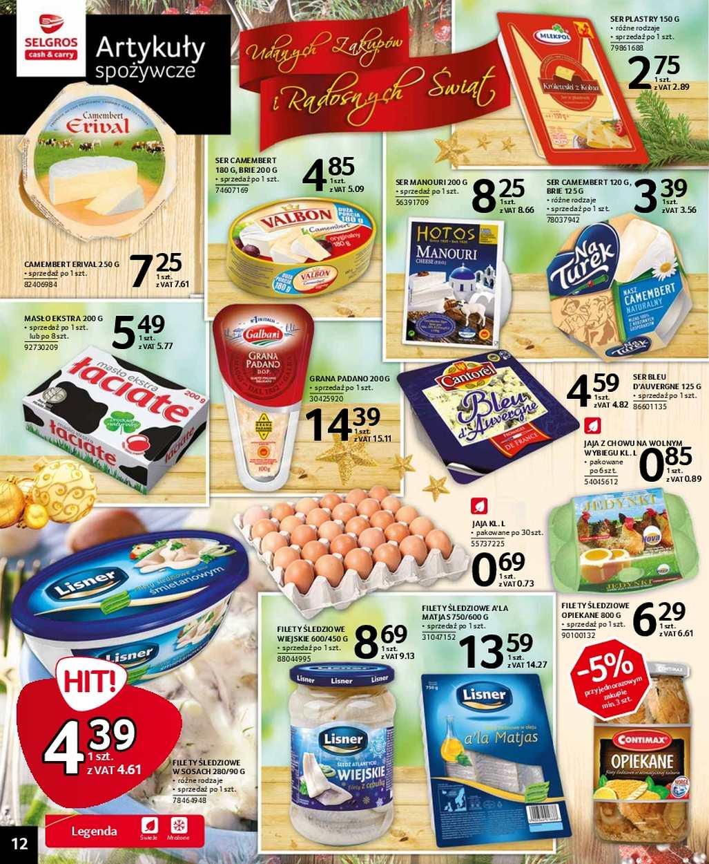 Gazetka promocyjna Selgros str. 12