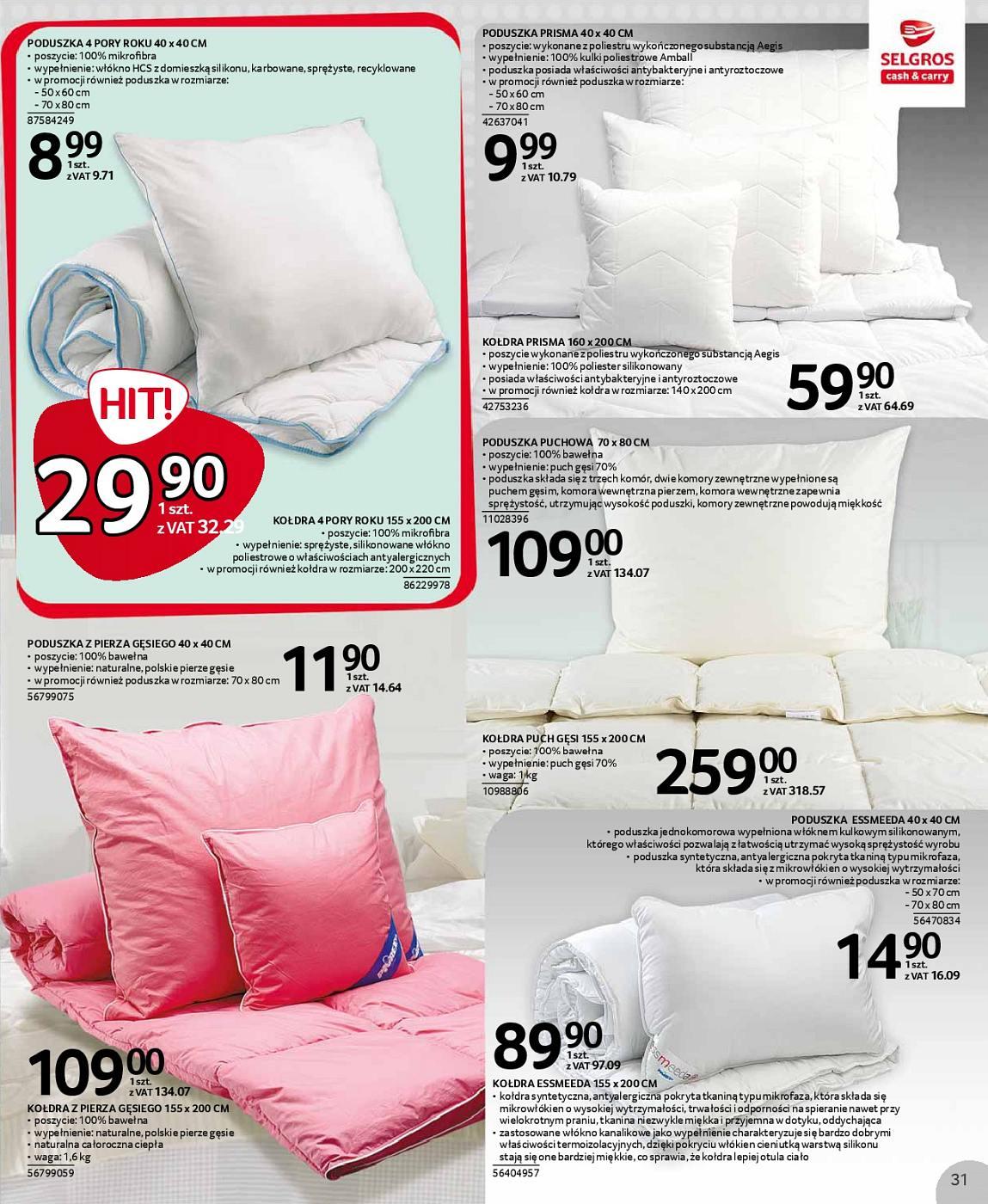 Gazetka promocyjna Selgros str. 31